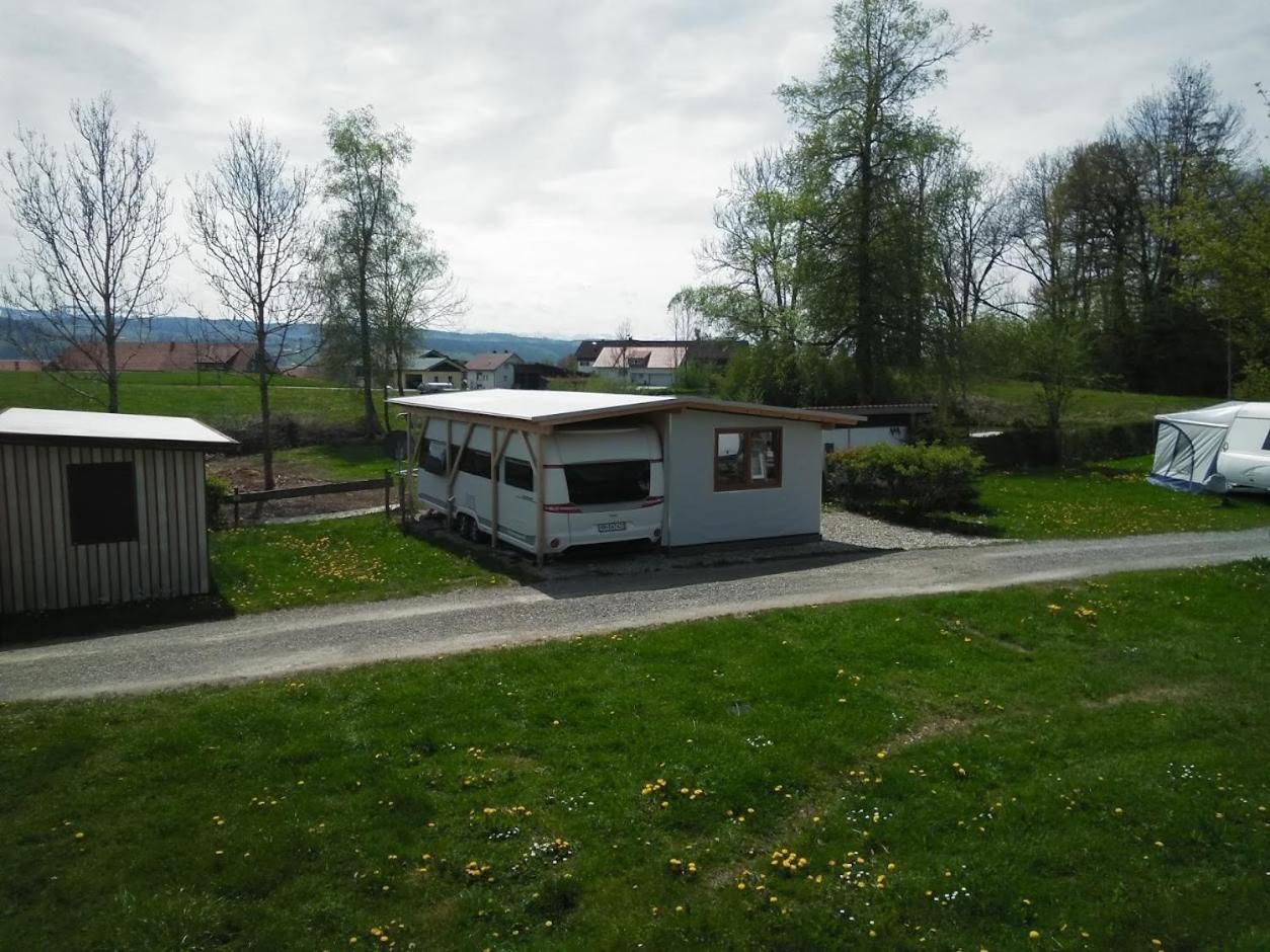 Luxus Wohnwagen Alpenblick Apartamento Weiler-Simmerberg Exterior foto